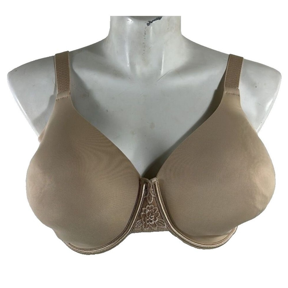 Vanity Fair Beautiful Benefits‎ 42DDD Beige Adjust Strap Underwire Soft Cup